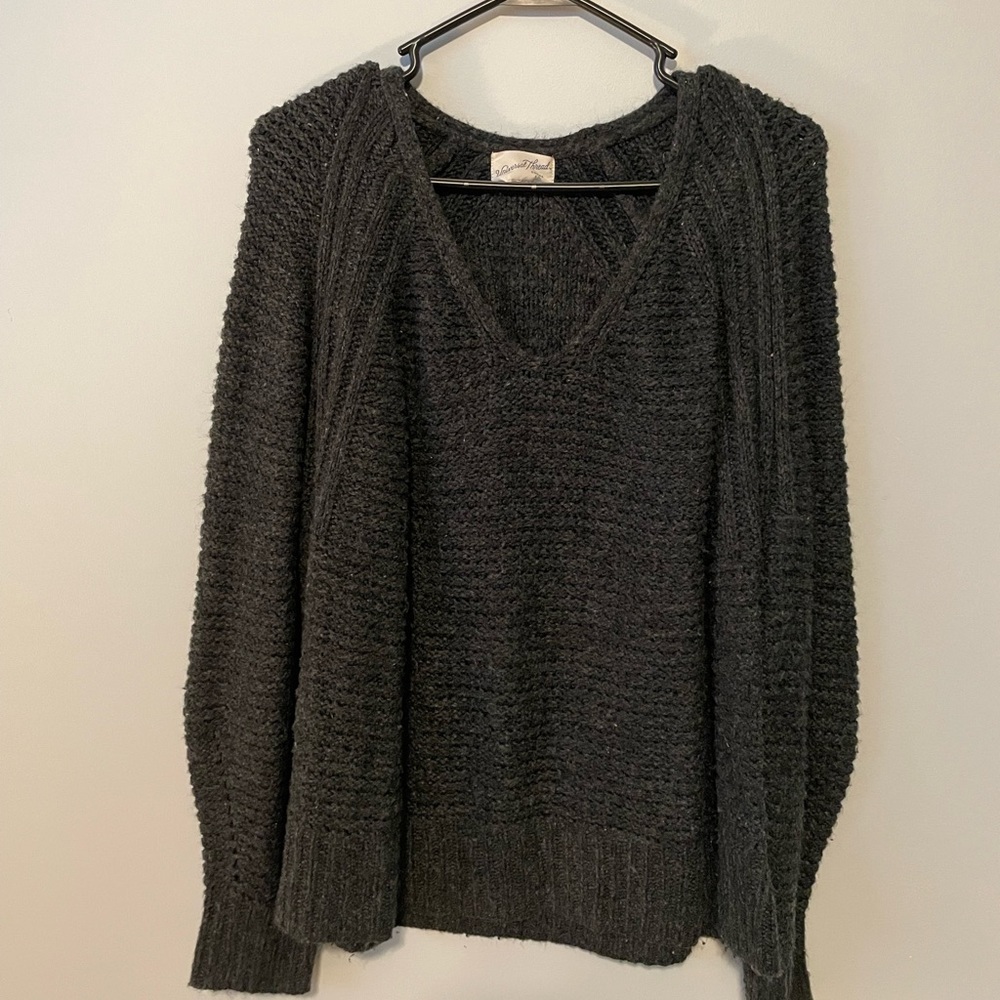 Gray sweater
